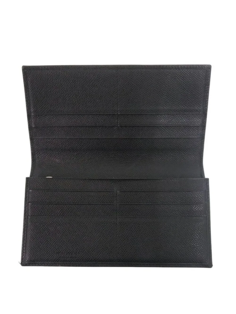 Bvlgari Leather Black Wallet